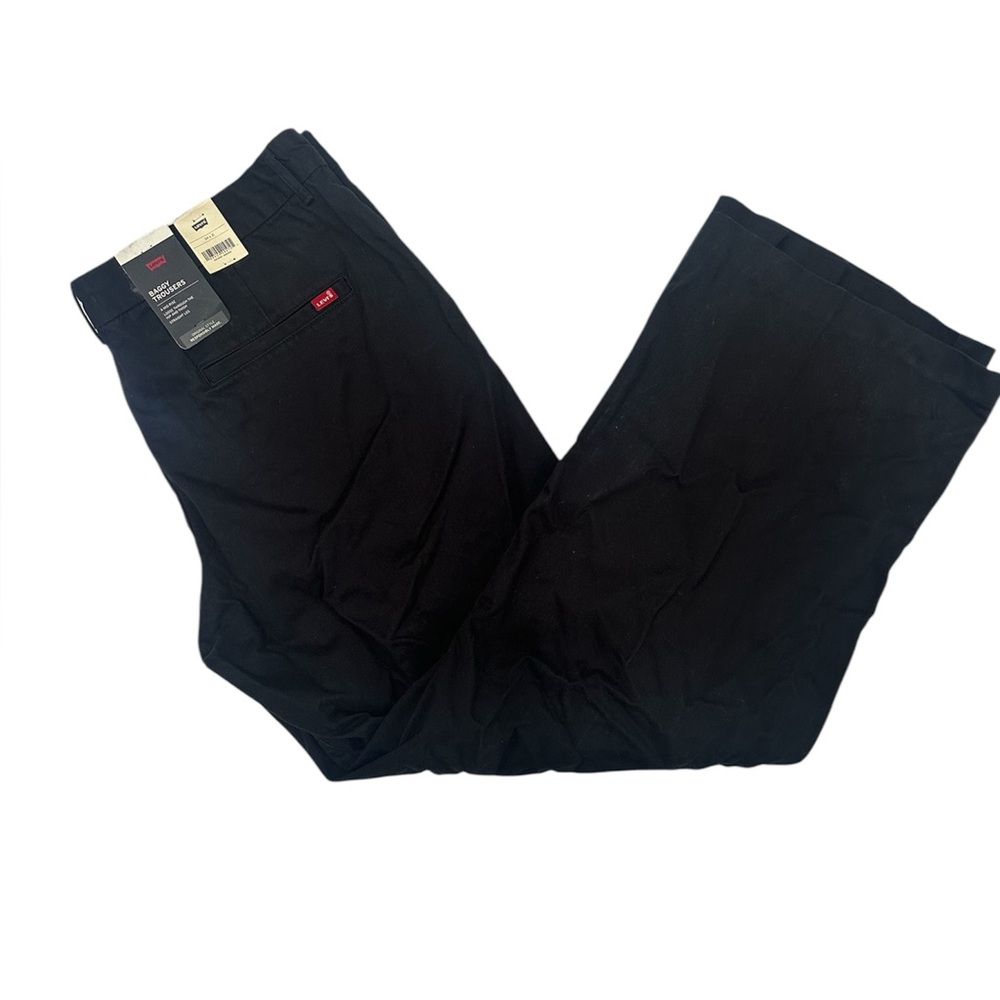 Levi’s Women’s Baggy‎ Trousers Pants Black Size 34x31 NWT
